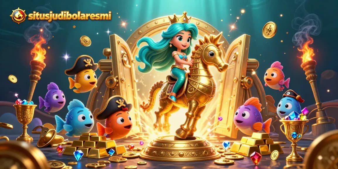 Experience sports betting excitement with situsjudibolaresmi in vibrant 3D illustration.