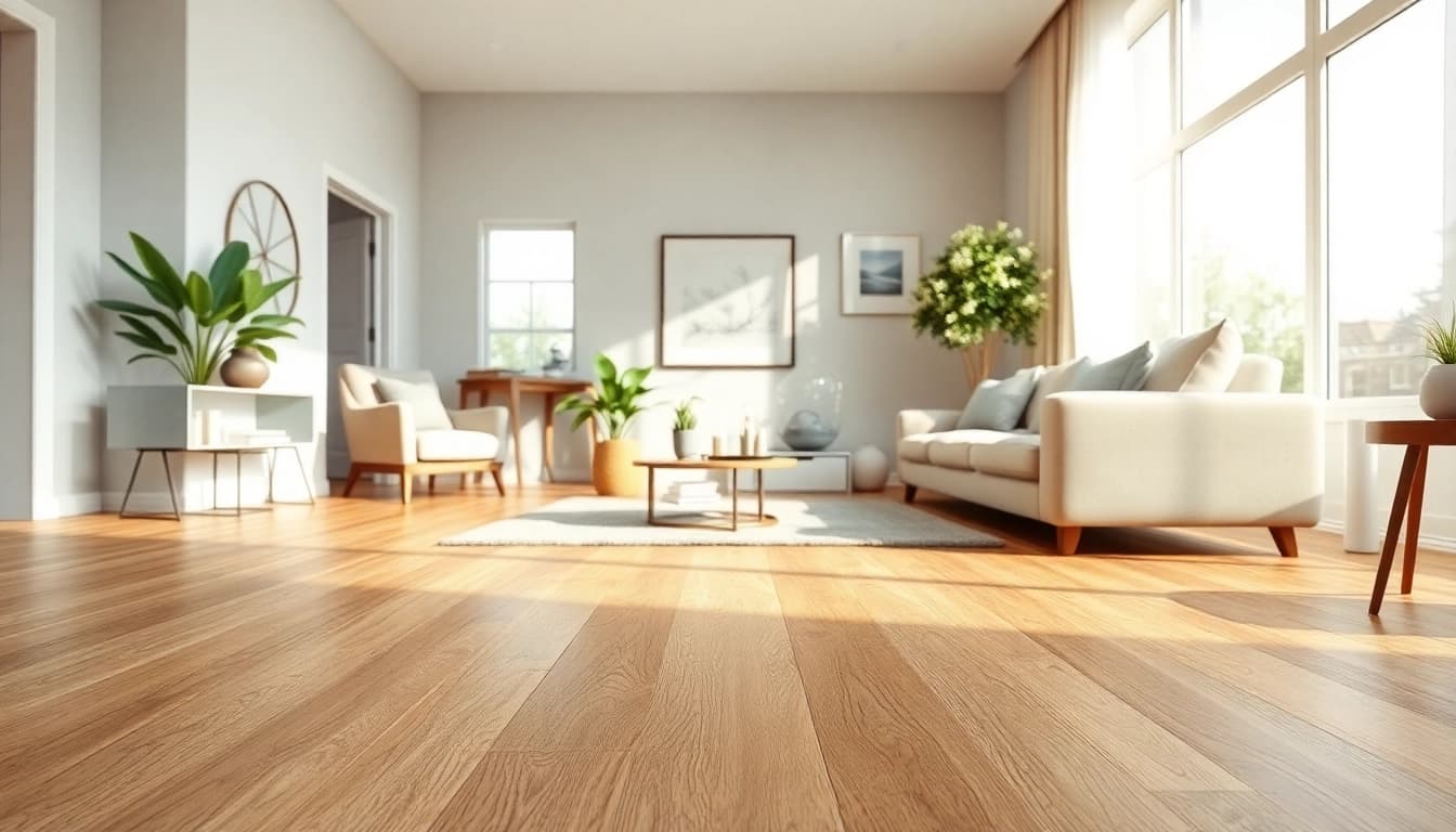 Transforming your space with stunning LVP flooring near me in a cozy living area setting.