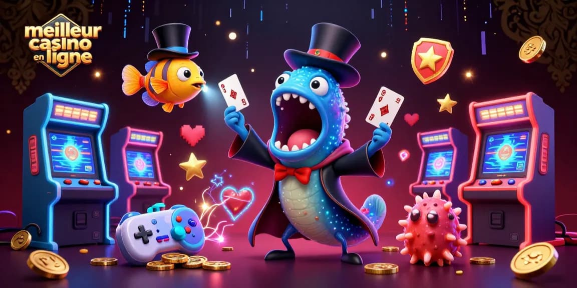 Découvrez le meilleur casino en ligne avec une scène dynamique de jeux et magie aquatique.