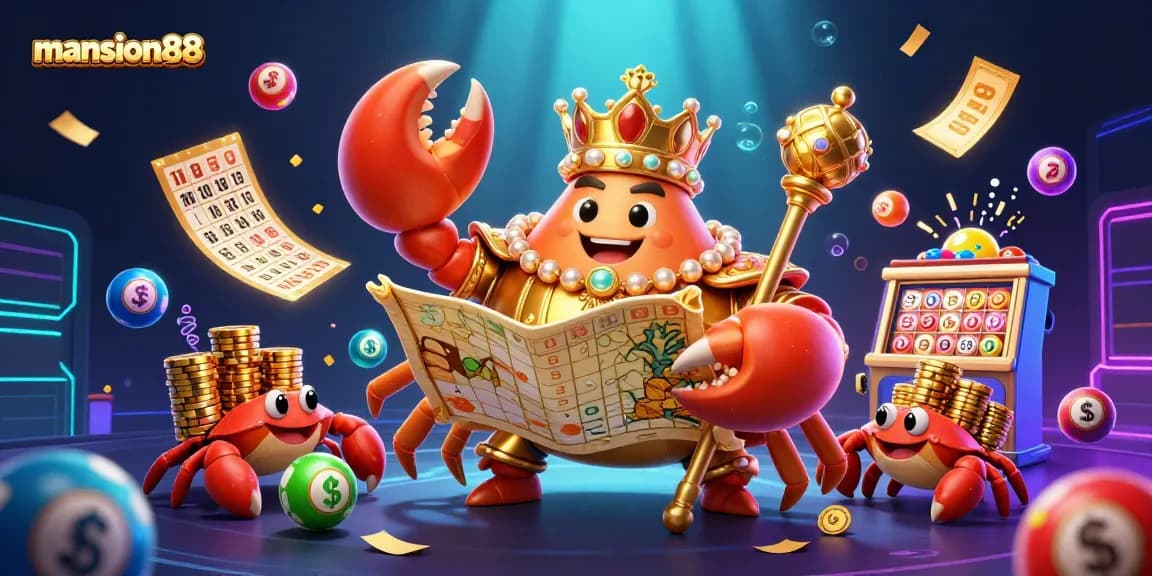 Experience thrilling gaming moments at mansion88 with exciting lottery action and vibrant visuals.