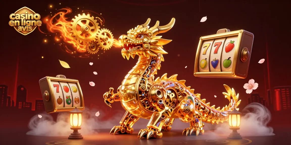 Explorez le monde du casino en ligne avis avec ce dragon doré et des machines à sous dynamiques.