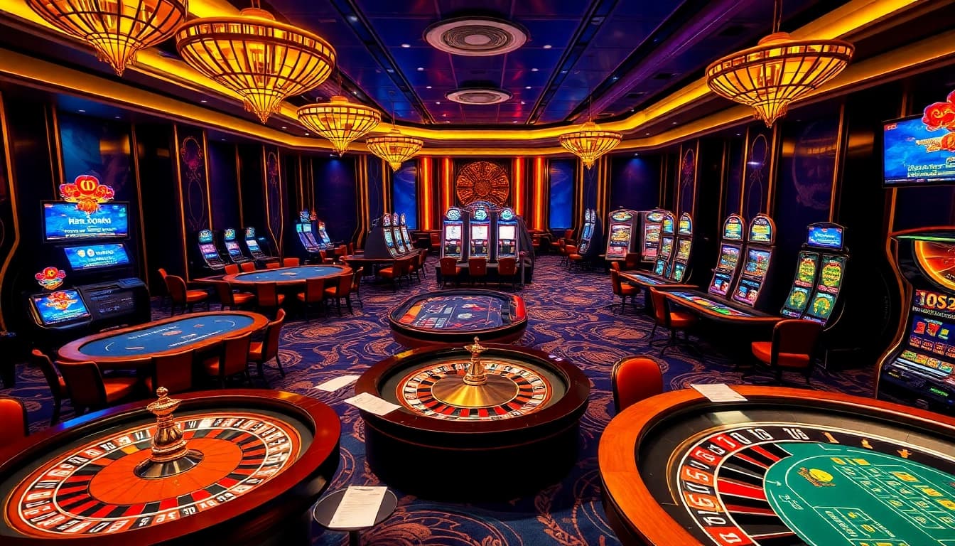 Experience high-stakes roulette at https://8kbetal.com/ with thrilling game ambiance and luxury.