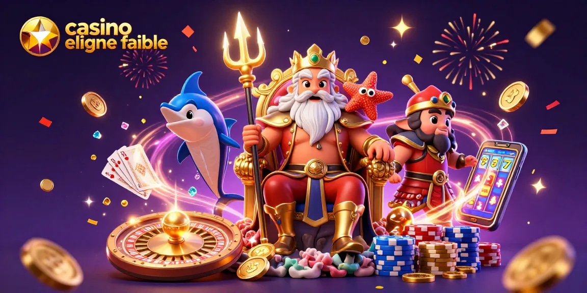 Découvrez des jeux captivants sur un casino en ligne fiable avec des machines à sous et des cartes colorées.
