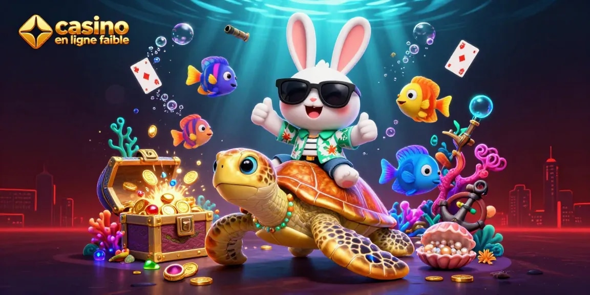 Jouez sur un casino en ligne fiable avec une illustration colorée et dynamique, mettant en avant une expérience de jeu immersive.