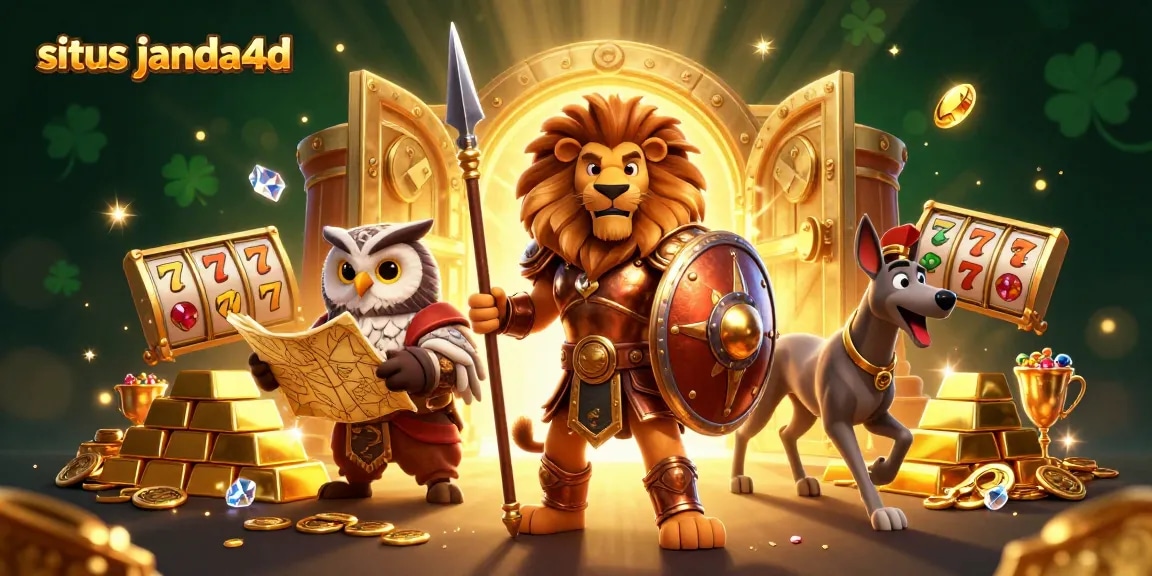 Menangkan jackpot di situs janda4d dengan ilustrasi kasino yang mengesankan dan penuh detail.