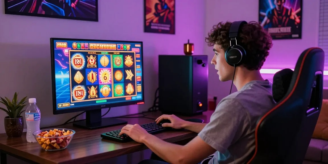 Enjoying online slot games in a cozy gaming environment