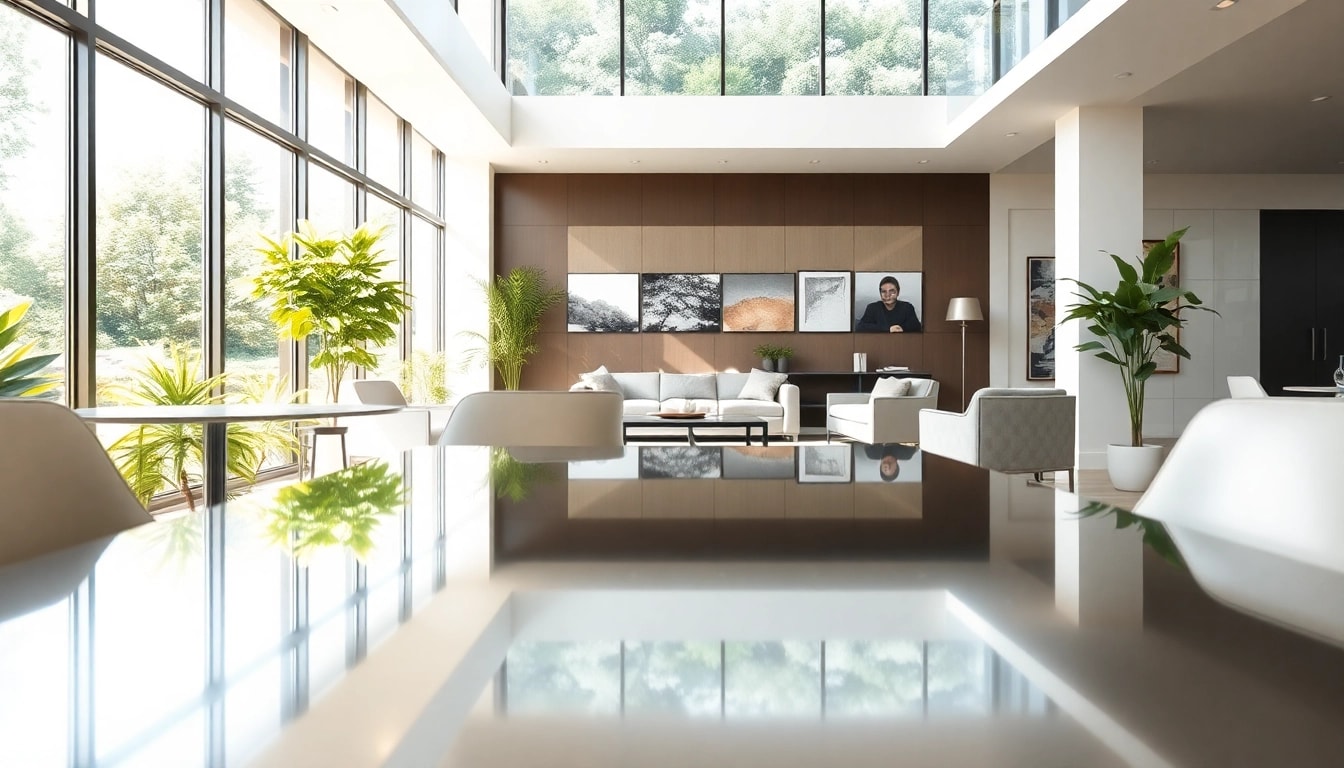Showcase of stainless steel furniture in a modern home setting with natural light.