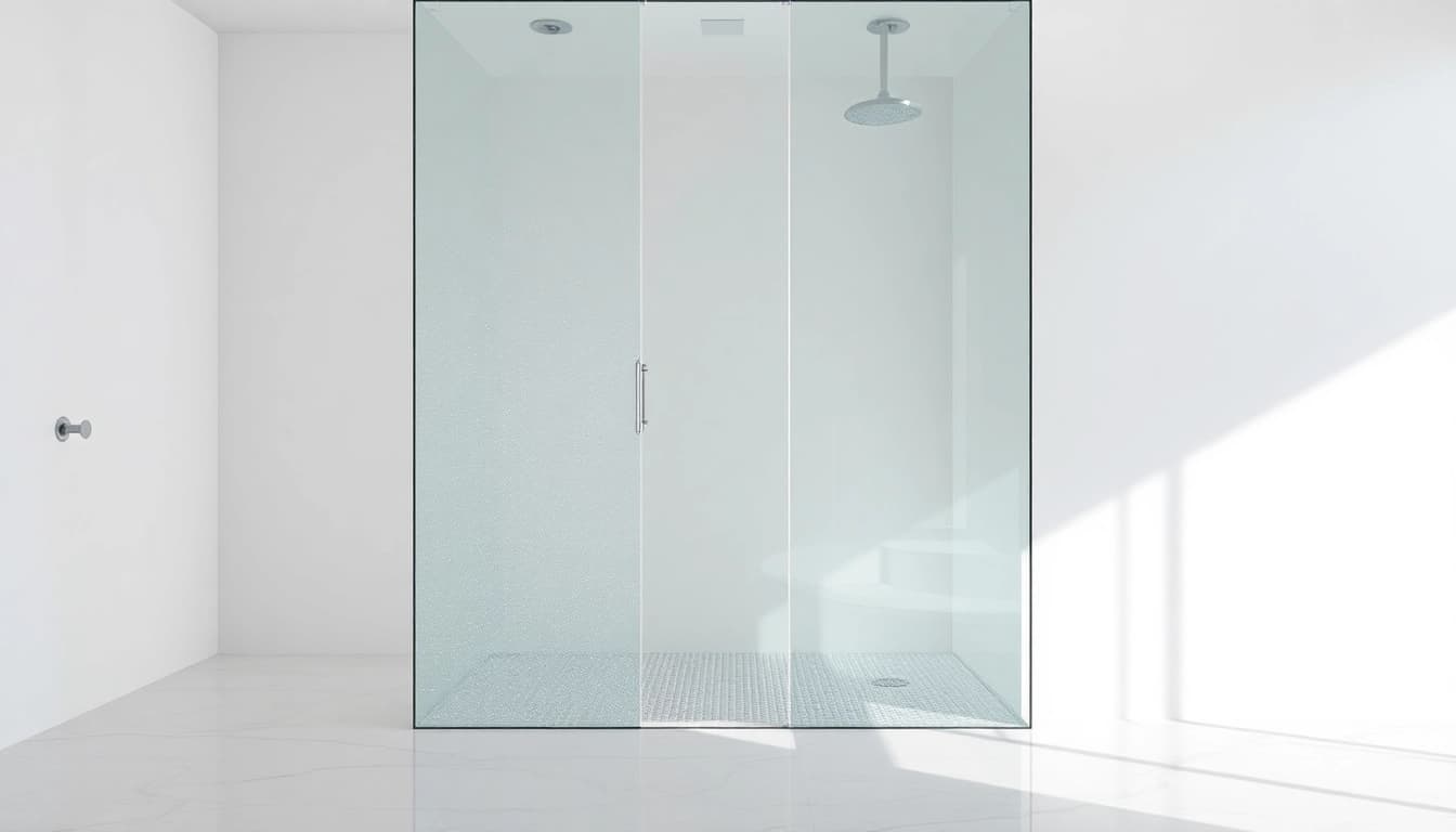 Découvrez la paroi de douche à l'italienne élégante dans un environnement moderne.