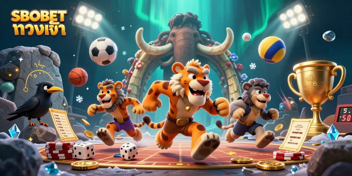 SBOBET ทางเข้า enhances gaming experiences with colorful 3D cartoons and dynamic betting action
