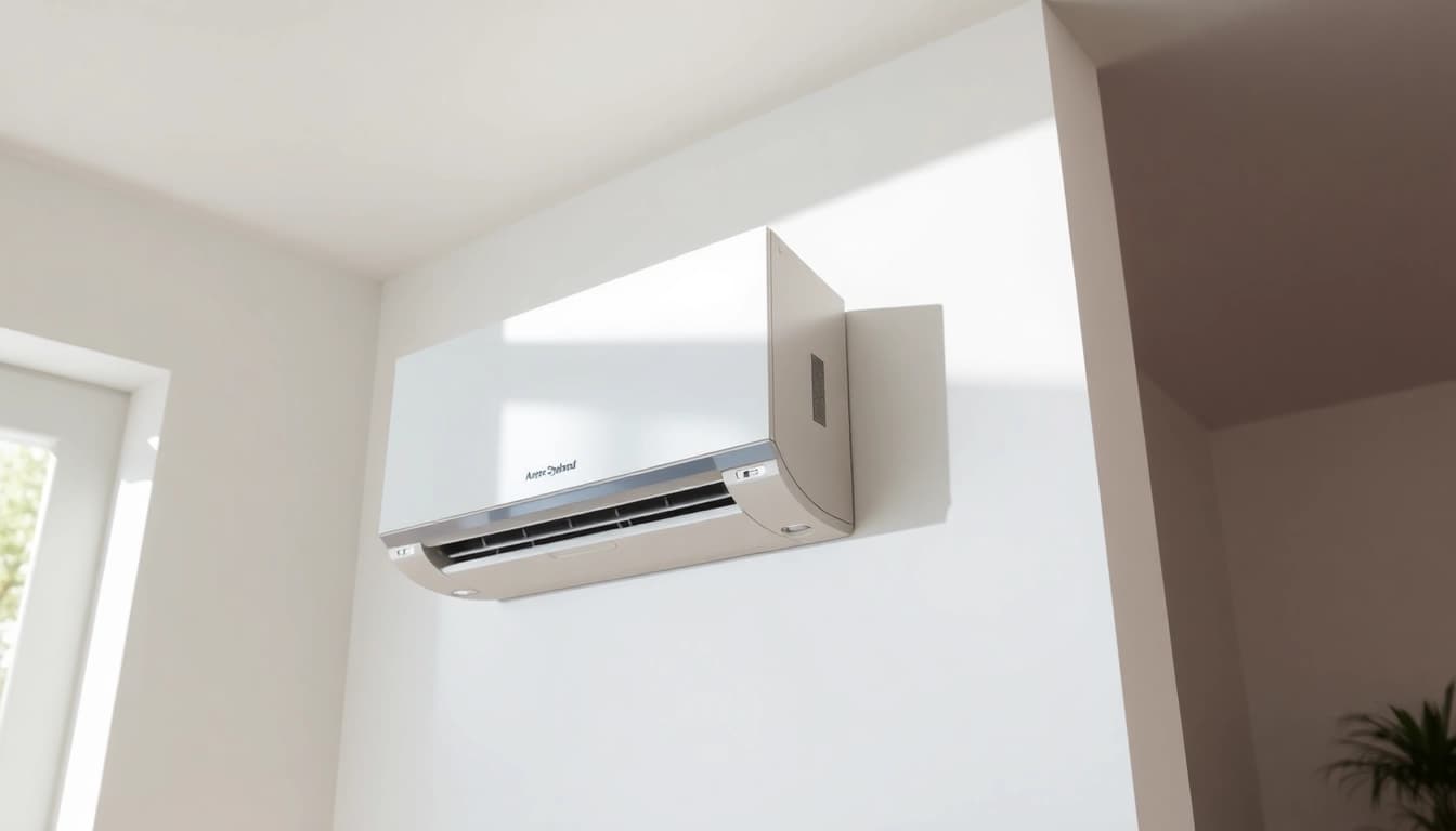 Install American Standard HVAC system in a contemporary home setting, showcasing efficiency and elegance.
