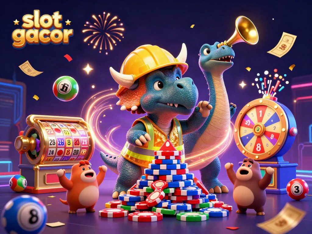 Menangkan permainan slot gacor dengan karakter unik dalam ilustrasi 3D yang dinamis.