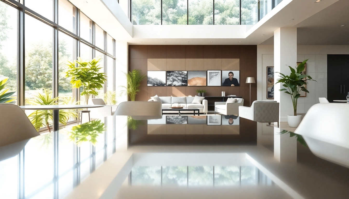 Showcase of stainless steel furniture in a modern home setting with natural light.