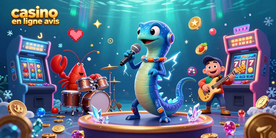 Découvrez le spectacle vibrant dans un casino en ligne avis avec une ambiance sous-marine captivante.
