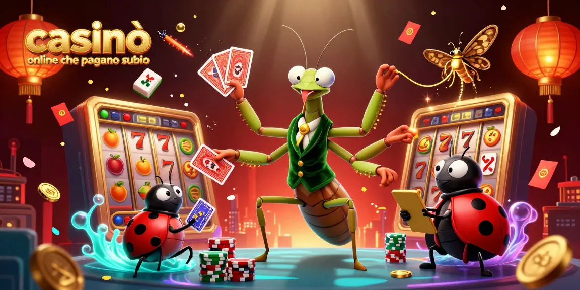 Casinò online che pagano subito con il granchio di carta che distribuisce carte e un pit boss tutto in uno scenario dinamico