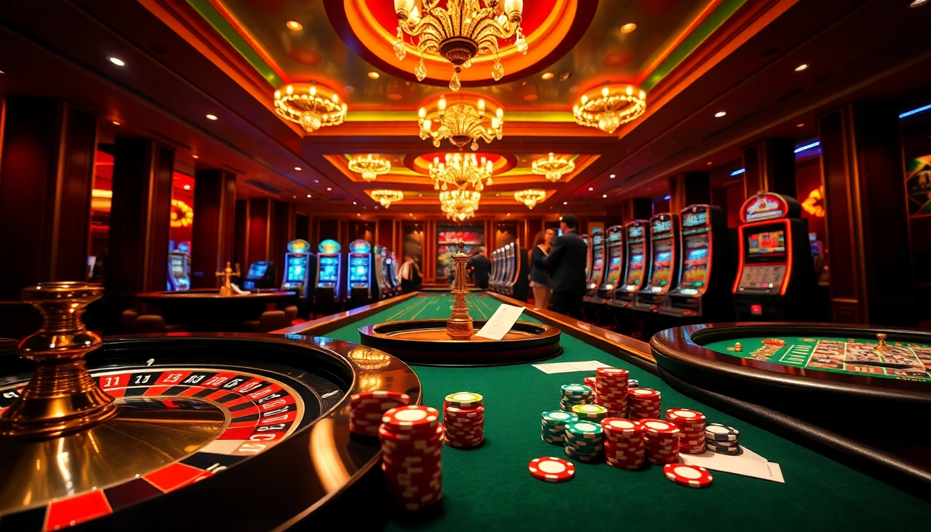 Découvrez l'excitation du meilleur casino en ligne avec des roulettes vibrantes et des tables de poker.