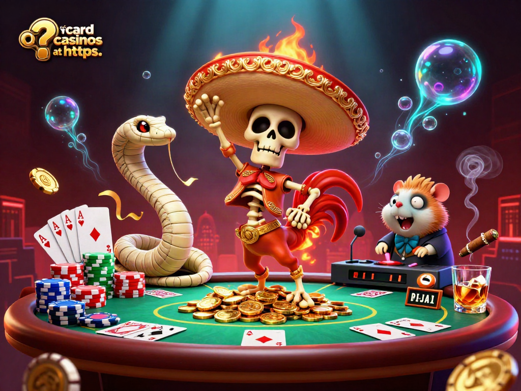 Experience the excitement of credit card casinos at https: with a dazzling retro gaming scene featuring dynamic characters.