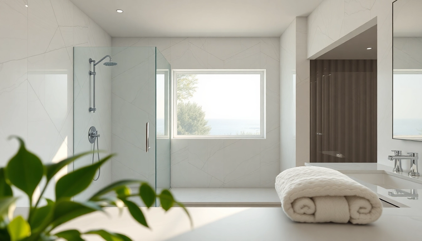 Experience elegant showers Australia with modern glass enclosures and luxurious bathroom design.