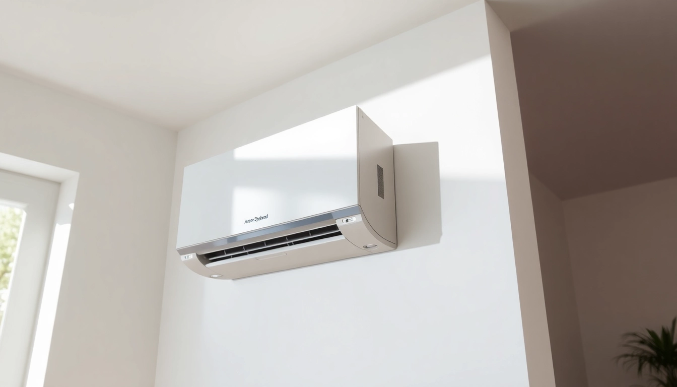 Install American Standard HVAC system in a contemporary home setting, showcasing efficiency and elegance.