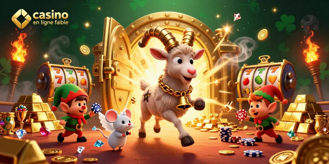 Le casino en ligne fiable où Krampus et des elfes espiègles se disputent des jetons.