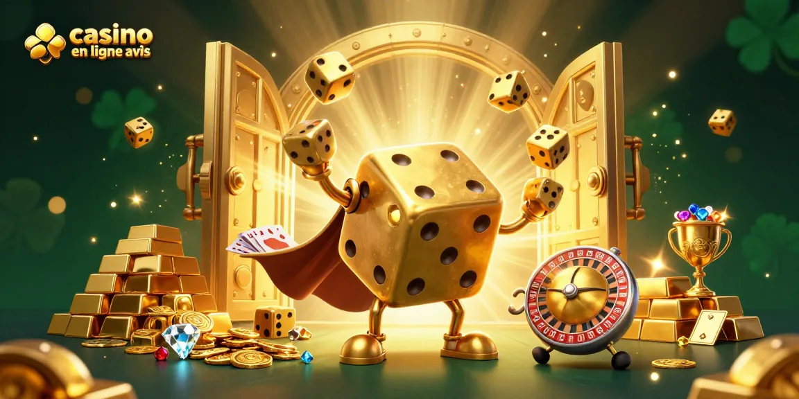 Évaluez vos choix avec casino en ligne avis en découvrant notre illustration 3D dynamique.