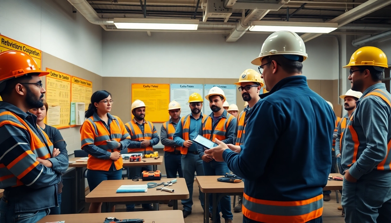 Enhance workplace safety with OSHA training Carolinas, showcasing professional students and instructors in action.