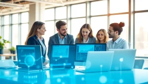 Enhance productivity in Managed IT Services through teamwork and digital collaboration.