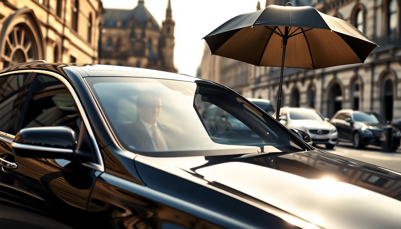 Experience premier Chauffeur Services Nottingham with a professional chauffeur ready for your journey.