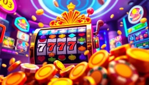 Mencoba keberuntungan di pakde4d slot dengan mesin slot warna-warni dan koin taruhan yang menarik.