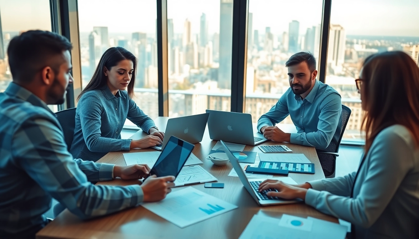 Visualizing Acquisition Planning through a collaborative meeting with professionals in a modern setting.