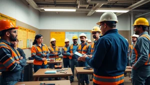 Enhance workplace safety with OSHA training Carolinas, showcasing professional students and instructors in action.