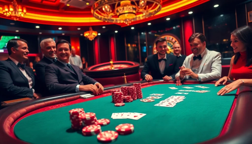 Experience the thrill of winning with good88 at a lively casino poker game.