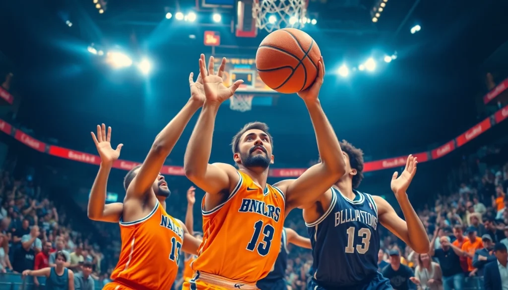 ดูผลบาสสด พร้อมการแข่งขันบาสที่เข้มข้นจากผู้เล่น นักกีฬาในสนาม