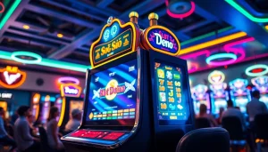 Mengunjungi slot depo 1k di mesin slot yang penuh warna dan energik.