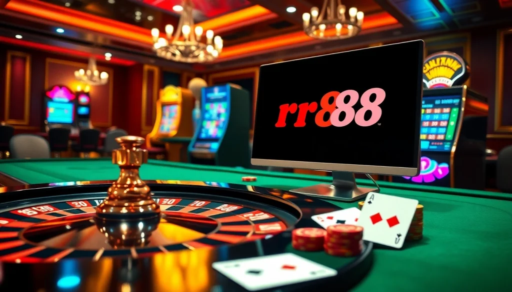 Experience the thrill of gambling as you explore the rr88 link showcasing exhilarating casino games.