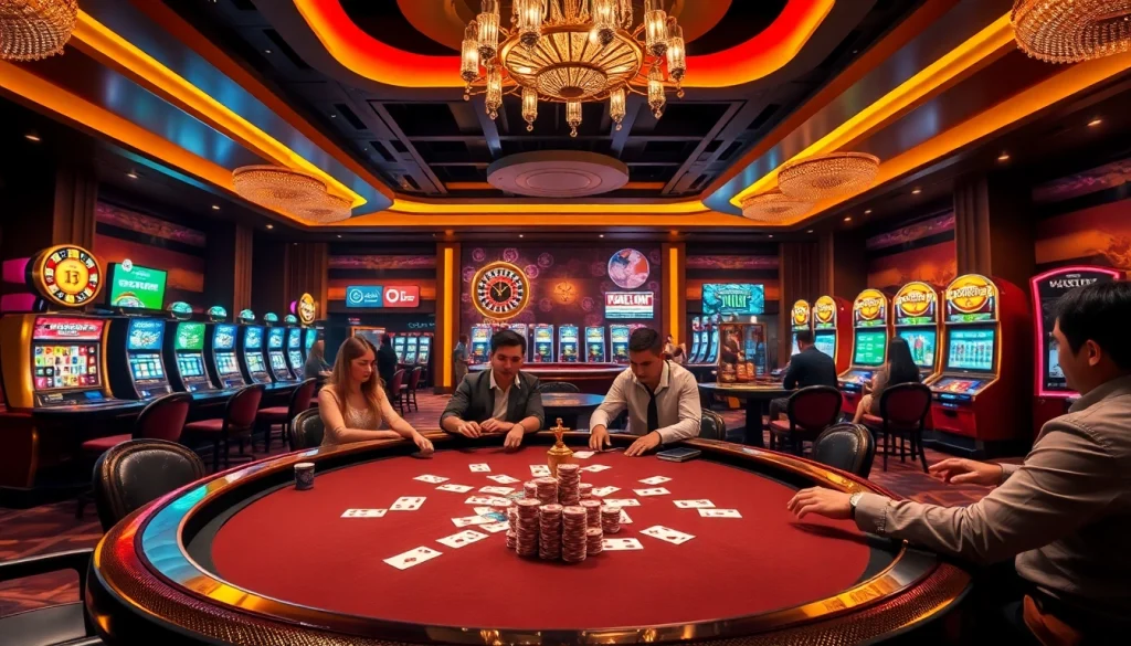 Experience the hidden wiki onion with engaging casino tables and vibrant poker chips.