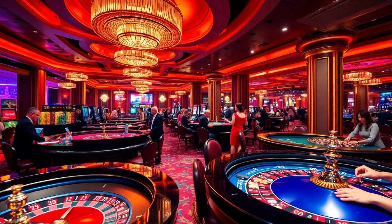 Jouer à des jeux passionnants au meilleur casino en ligne avec des roues de roulette vibrantes et des croupiers professionnels.