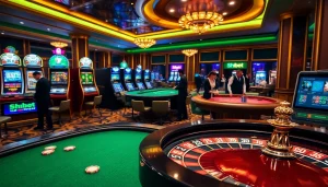 Experience thrilling gameplay at Shbet with vibrant casino tables and engaging betting activities.