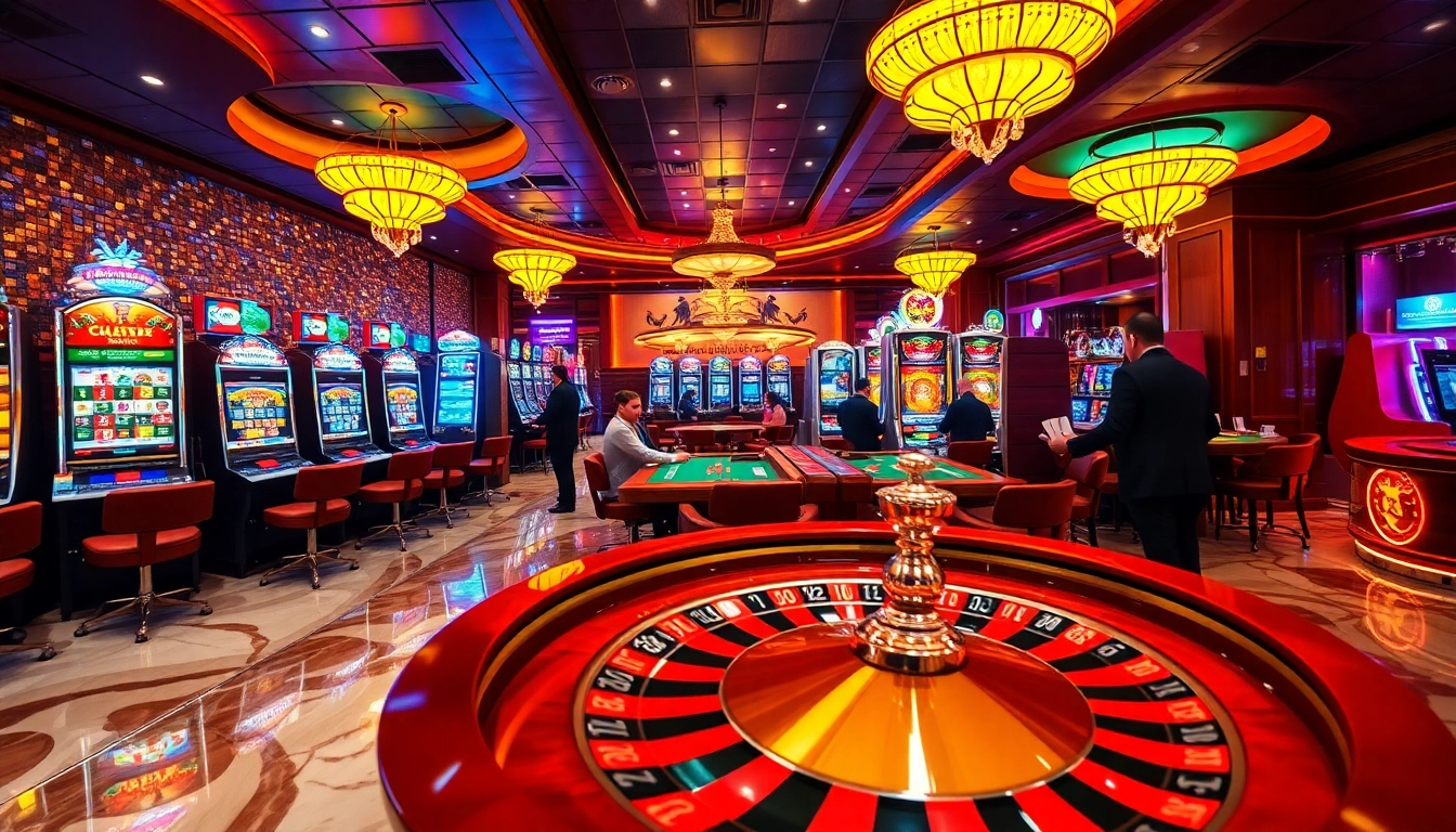 Vivez l'excitation du meilleur casino en ligne avec des joueurs jouant à la roulette et aux machines à sous.