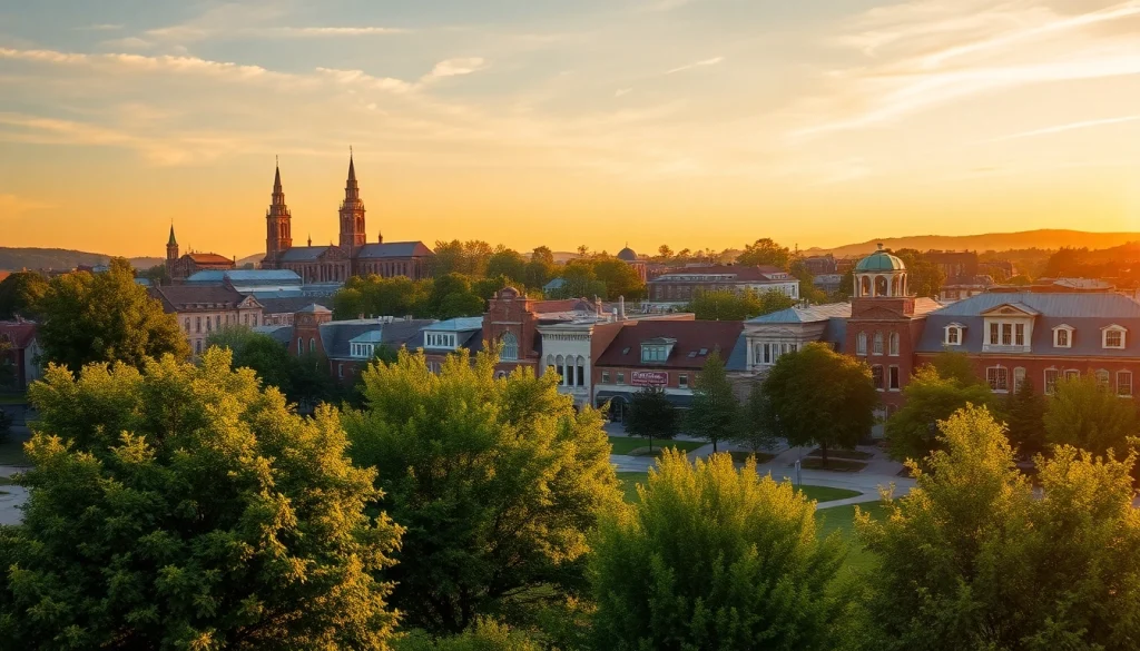 Experience Clarksburg tours revealing the beauty of vibrant parks and historical landmarks.