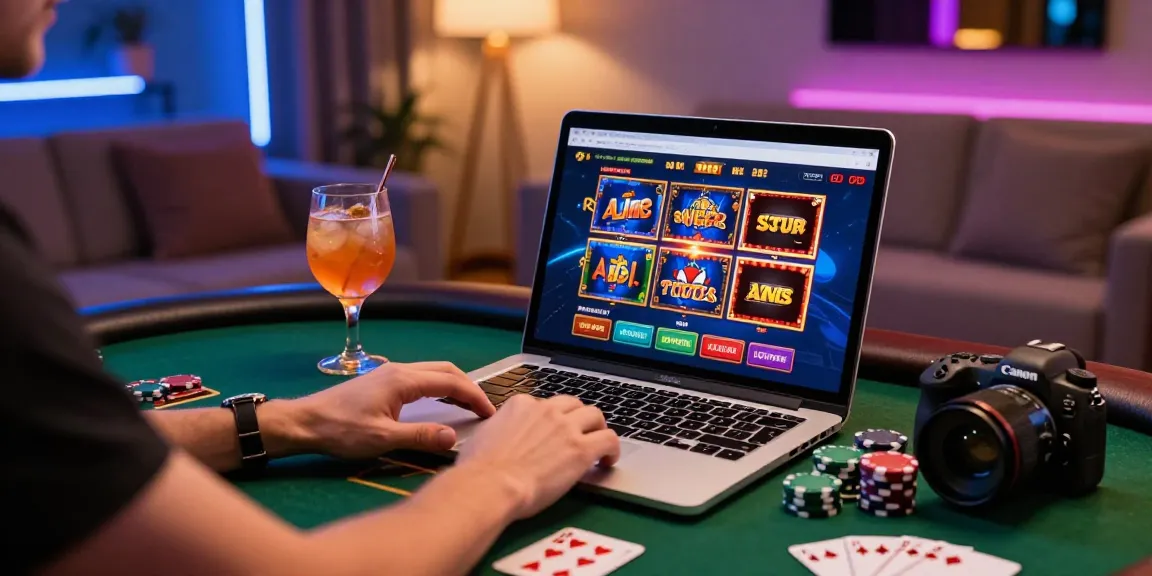 Engaging player at spinysoft.co.uk exploring vibrant credit card casino games.