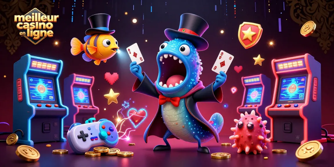 Découvrez le meilleur casino en ligne avec une scène dynamique de jeux et magie aquatique.