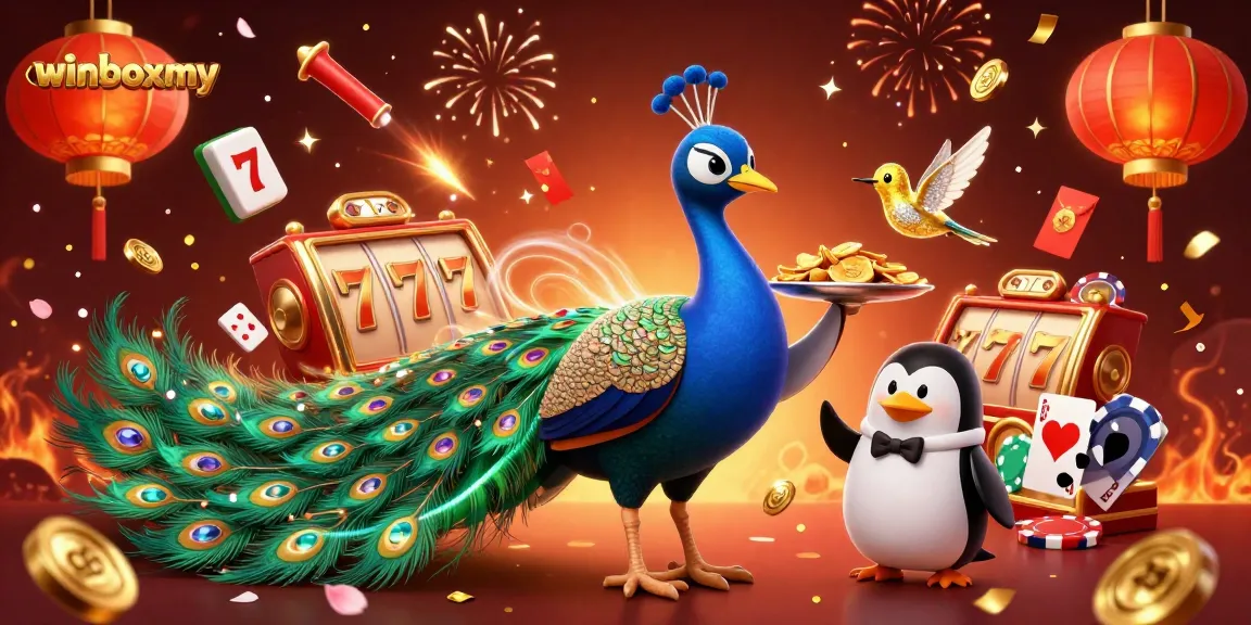 WinboxMY engages players with an exciting casino experience in vibrant 3D illustration.