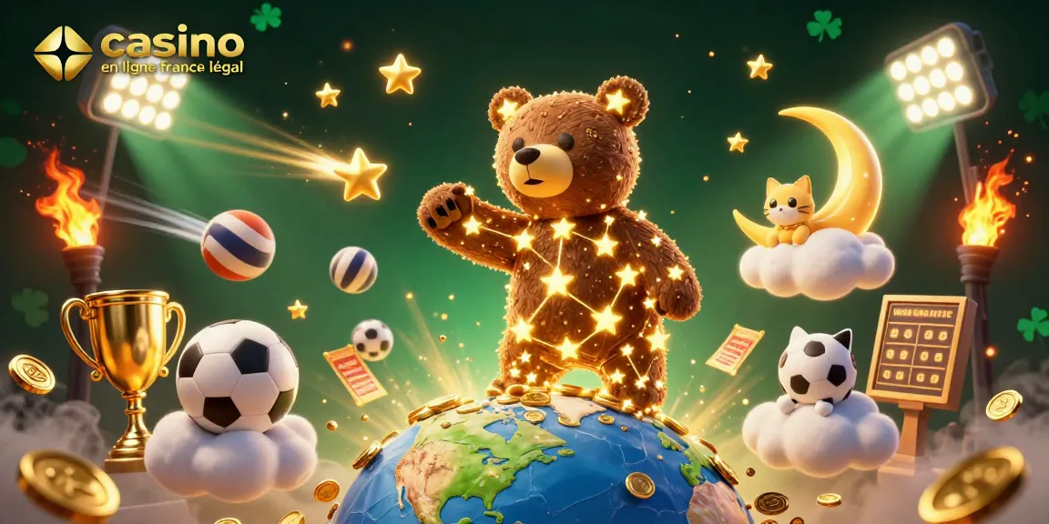 Jouez comme un pro dans un casino en ligne légal en France avec une illustration animée captivante.