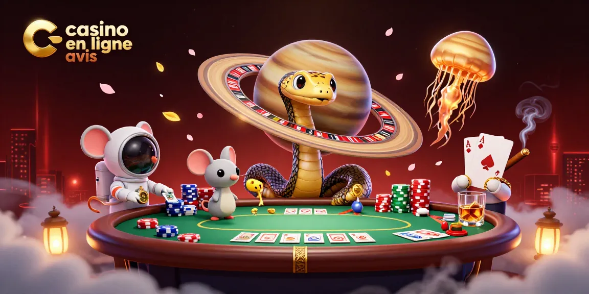 Placer des paris sur les segments de l’anneau avec le casino en ligne avis, entouré de jeux de poker et ambiance festive.