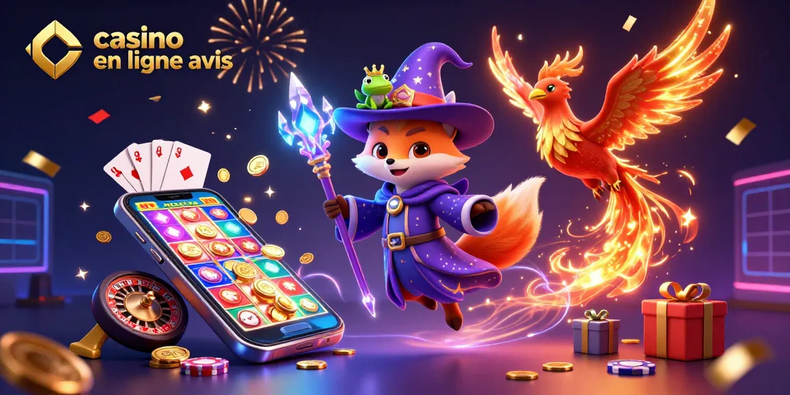 Évaluez les meilleurs casinos en ligne avis avec un mage et des éléments de jeu dynamiques.
