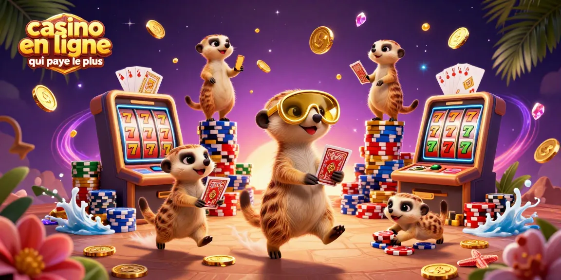 Casino en ligne qui paye le plus avec des suricates à la tête de l'opération de jeu.